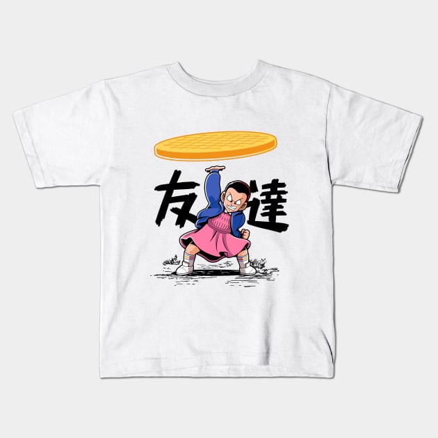 Stranger Disc Kids T-Shirt by JayHai